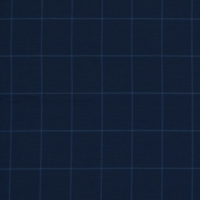 西裝面料-窗式格紋