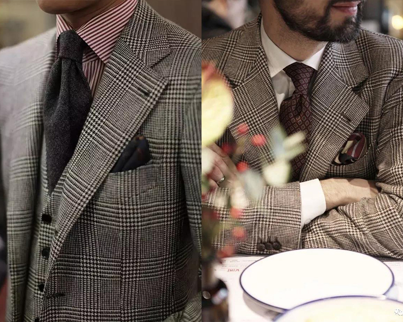 經典威爾斯親王格紋西裝外套