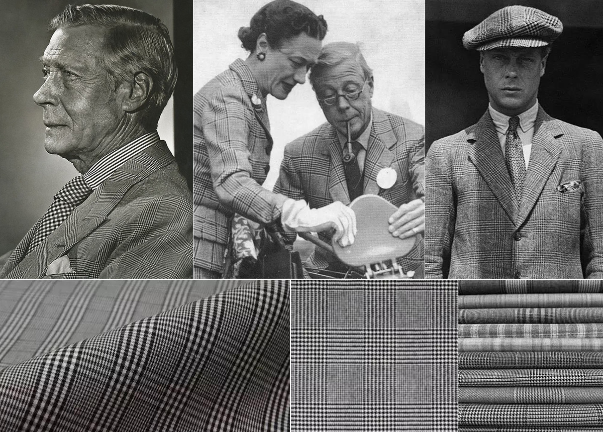 威爾斯親王與威爾斯親王格紋面料