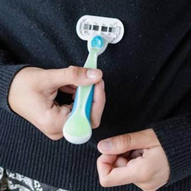 刮鬍刀可去毛球