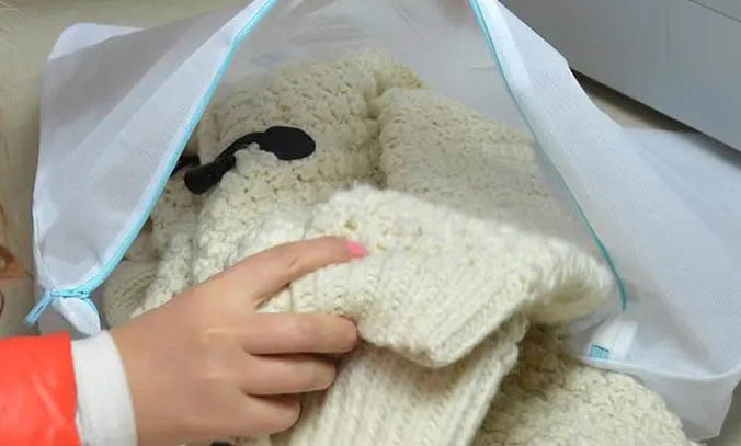 毛衣加上洗衣袋