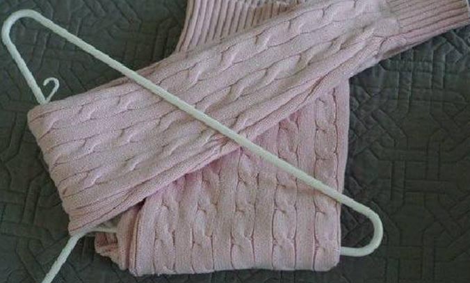 晾曬羊絨衫的方式