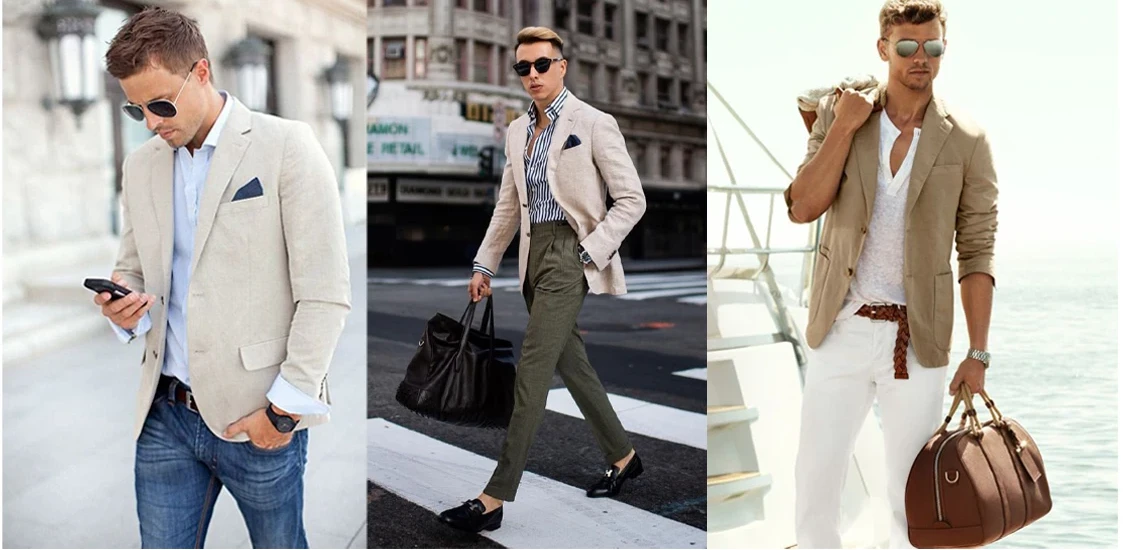 春夏單西穿搭示範