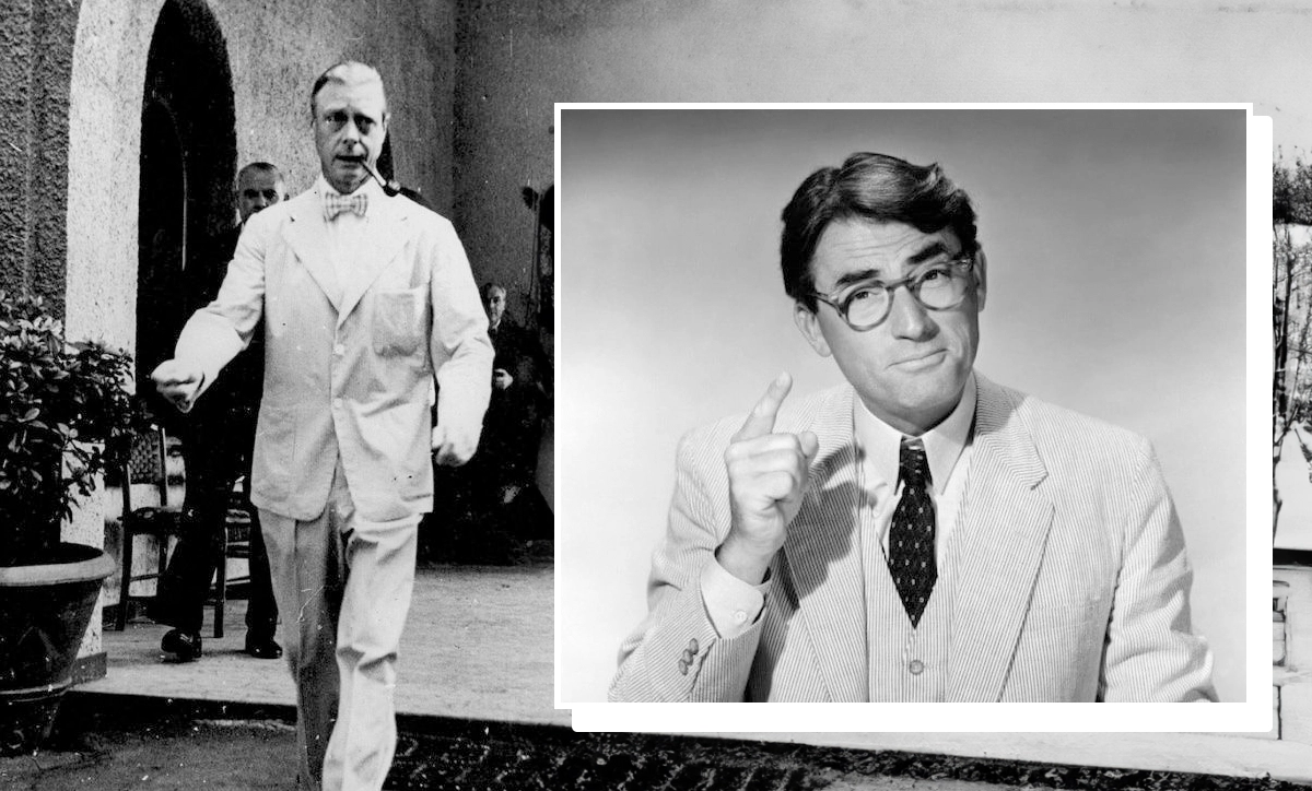 穿著泡泡紗西裝的溫莎公爵