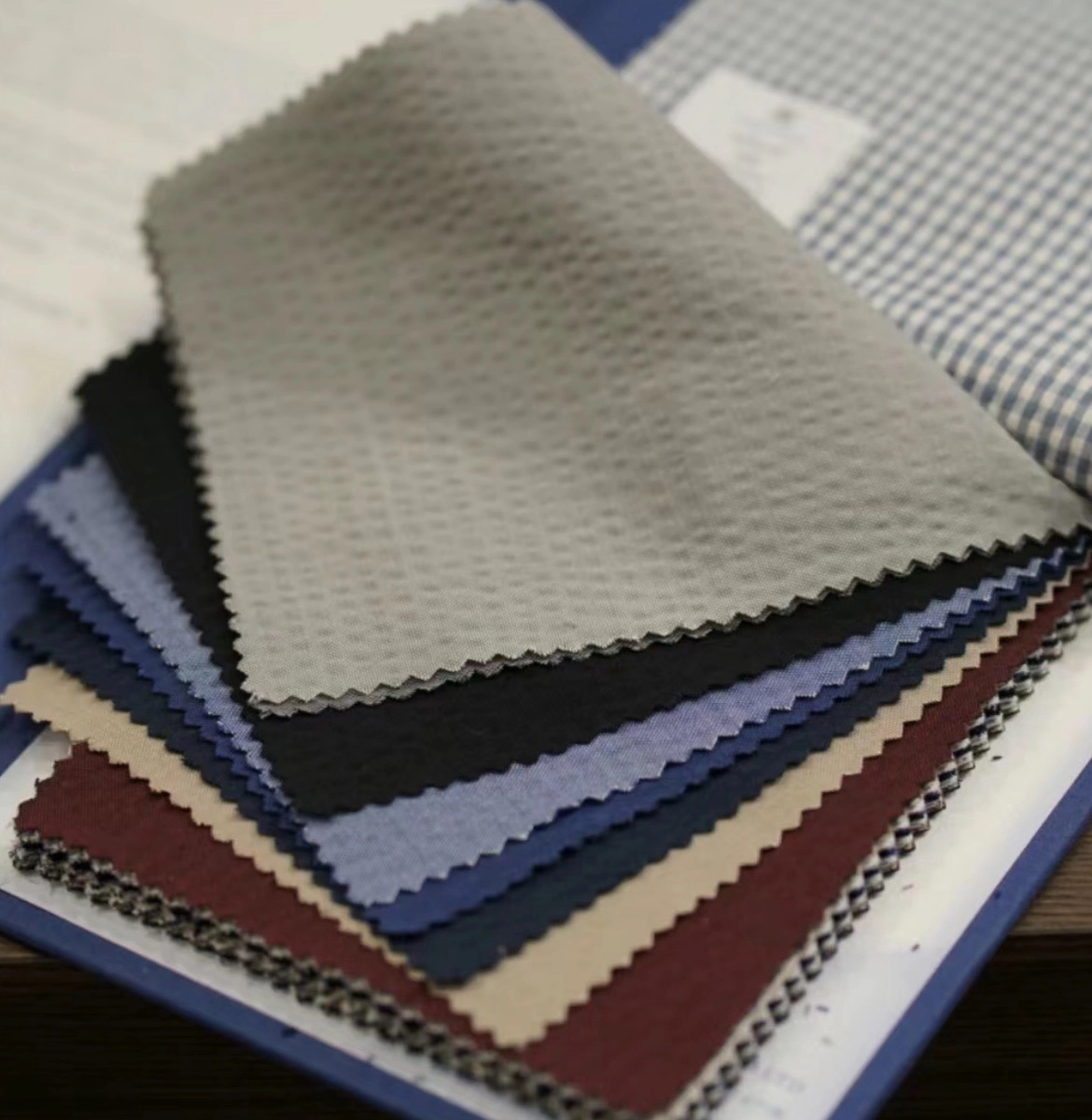 KERRY KNOLL泡泡紗面料-素面