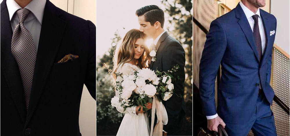 婚禮黑色西裝、藍色西裝