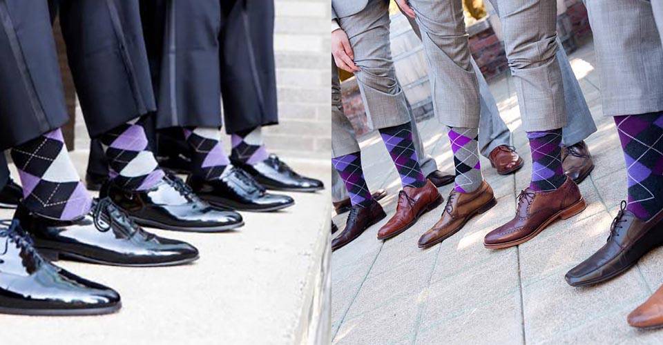 一字排開的紳士皮鞋穿著
