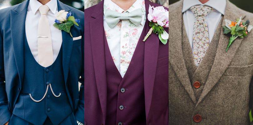 三件式新郎裝穿搭