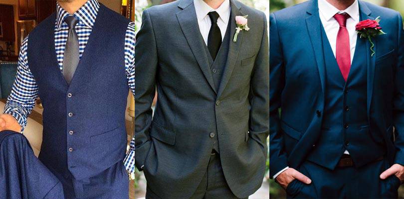 西裝三件式穿搭