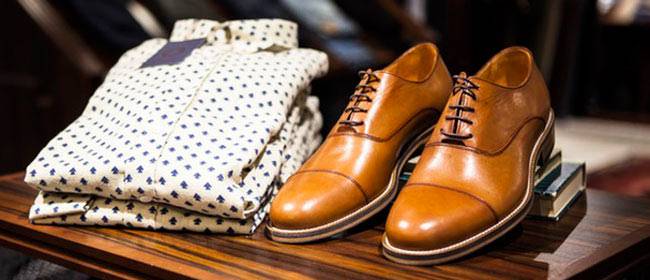 訂製襯衫與男士皮鞋
