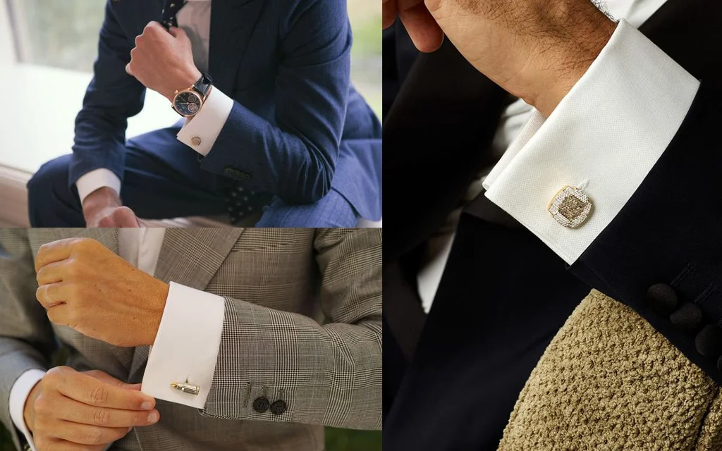 不同袖釦的搭配