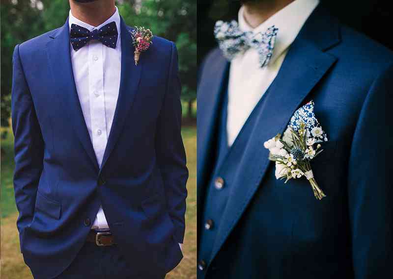 深藍/藏青色西裝