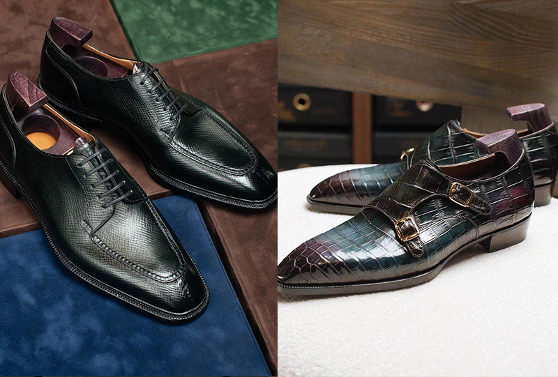 深咖啡色德比鞋