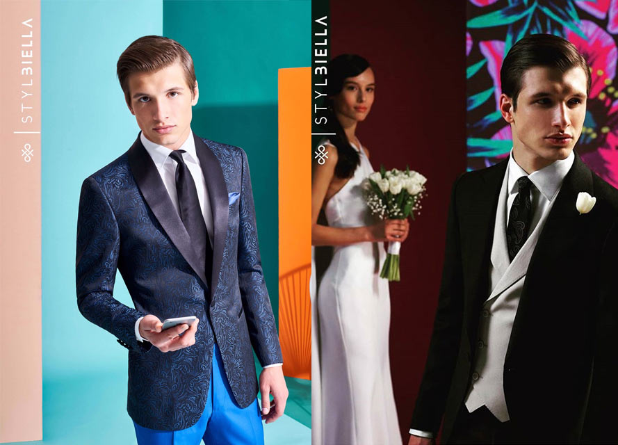 STYLBIELLA緹花新郎禮服