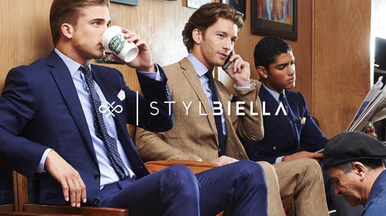 Stylbiella面料訂製的西服