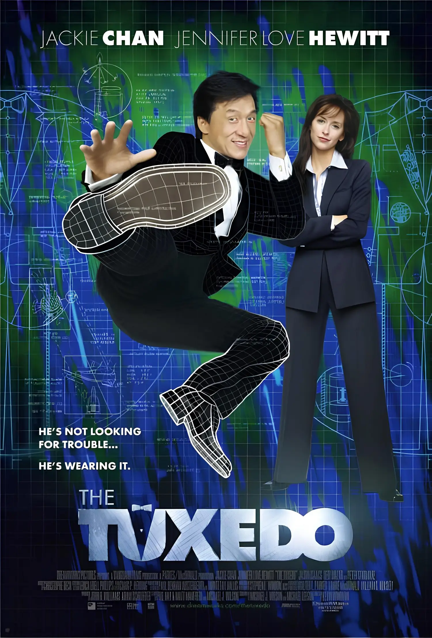 成龍美國動作喜劇片【TUXEDO】海報