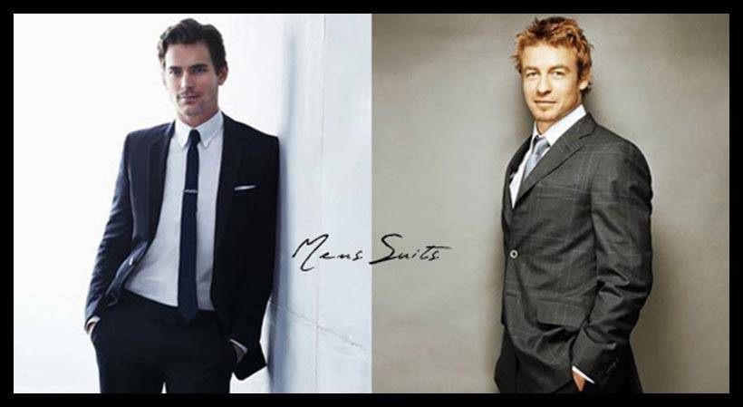 Tom Holland穿著黑色西裝與灰色西裝