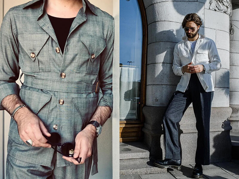 Shacket/Overshirt夏天穿搭也非常方便又好看