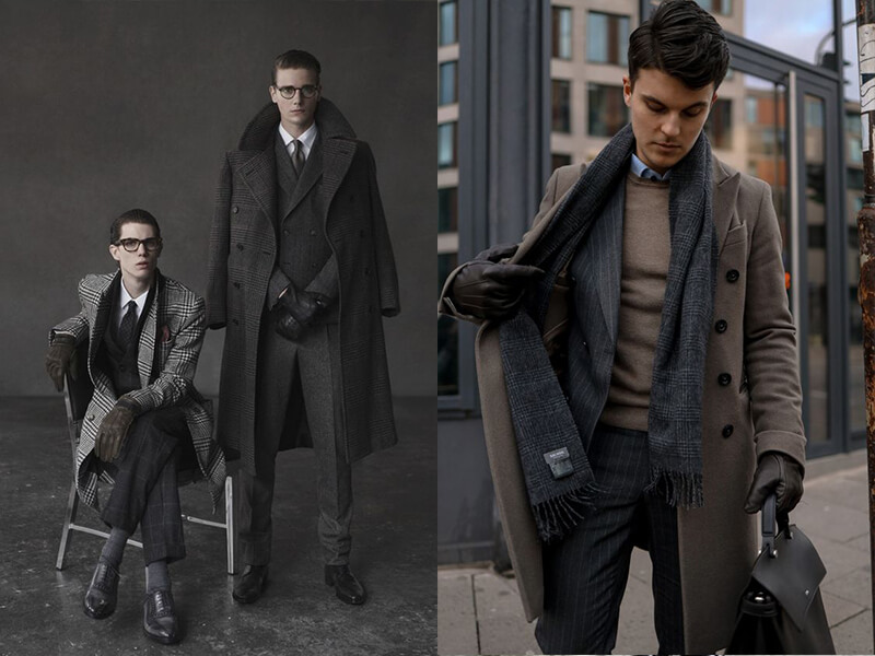 秋冬穿搭經典風格大衣外套