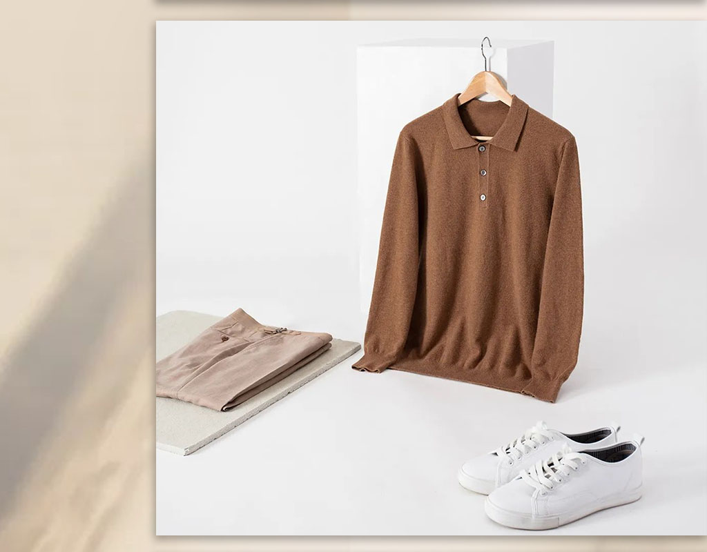 來力群訂做的高端羊絨衫