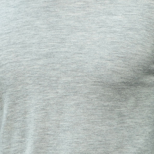 高領羊絨衫面料-淺灰素面