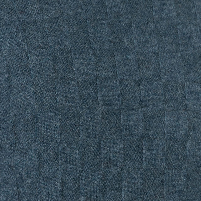 高領羊絨衫面料-灰色菱形