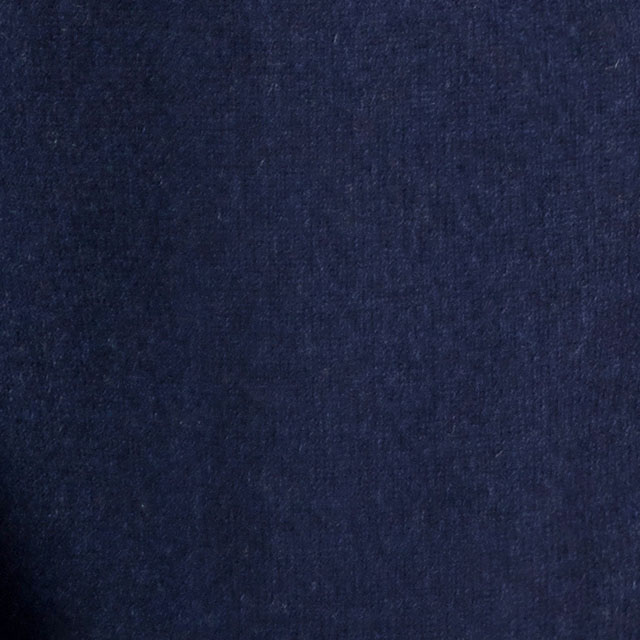 羊絨衫外套-深藍色素面