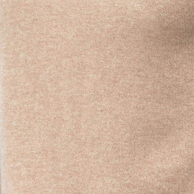 羊絨衫面料-淺棕色素面