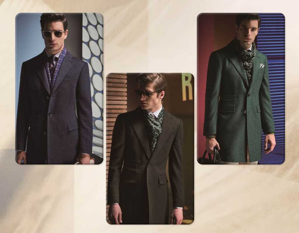 訂做經典色系的Chesterfield coat