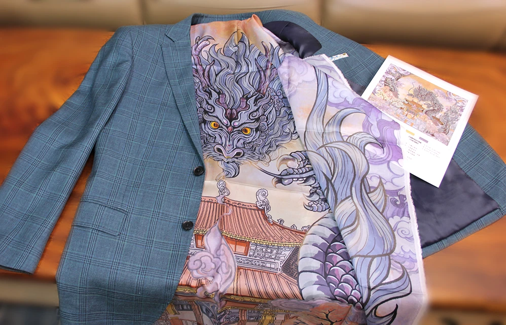 有時尚內裡的訂製西服