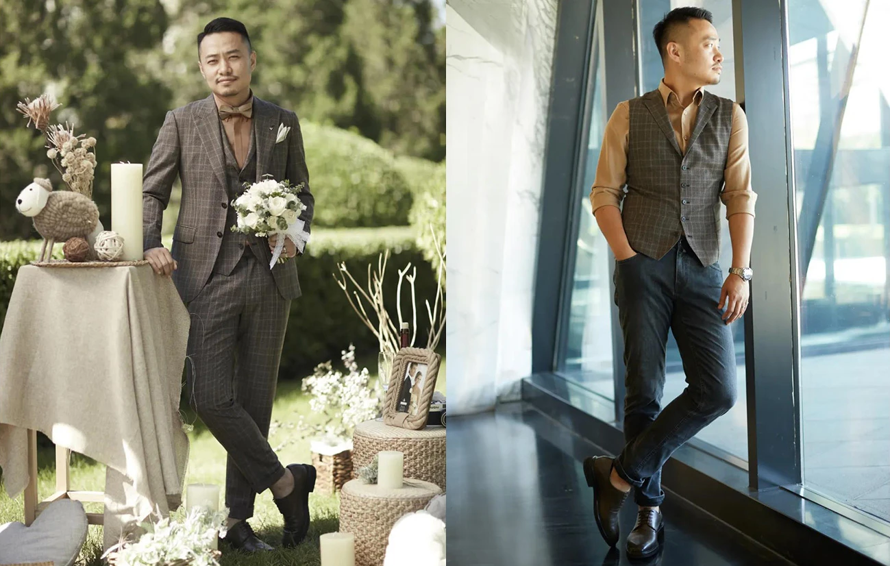 新郎西裝也可以日常穿著