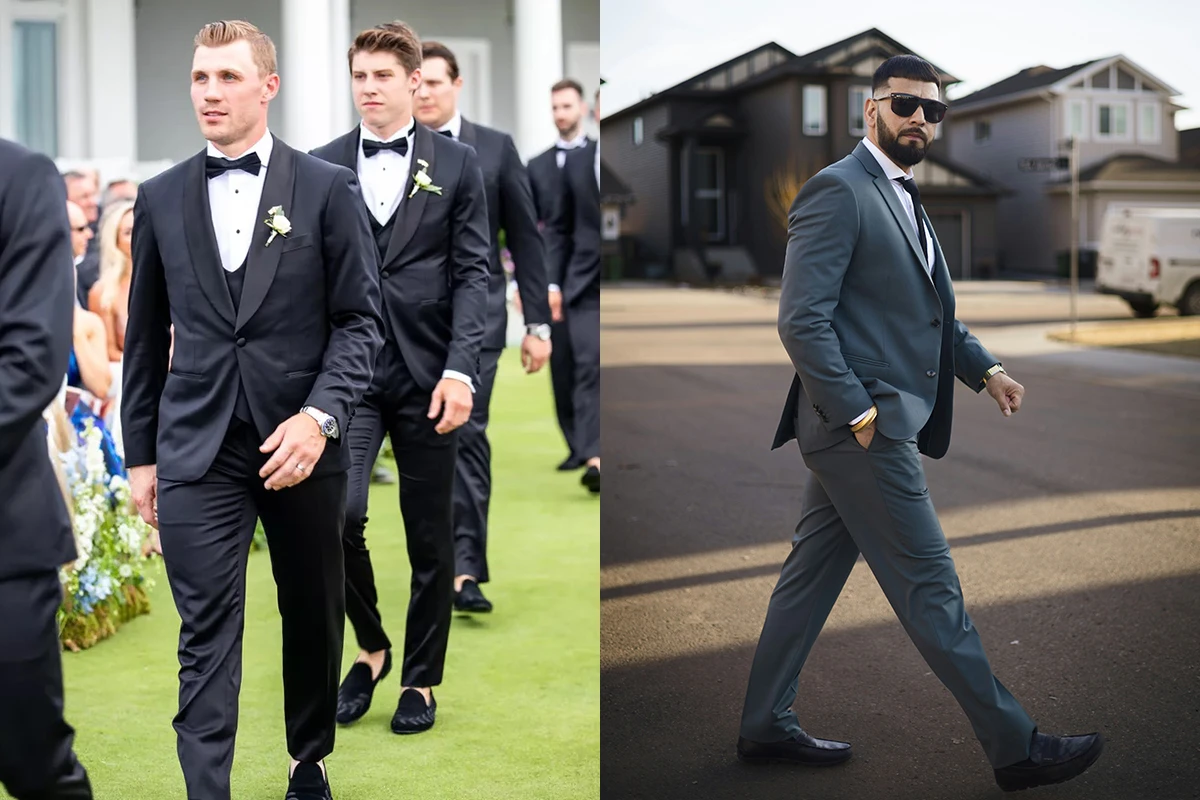 新郎及伴郎西裝穿著