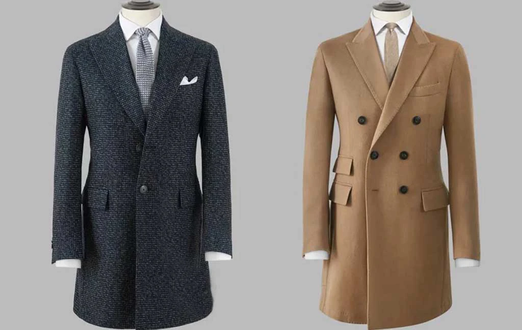 兩件切斯特菲爾德大衣