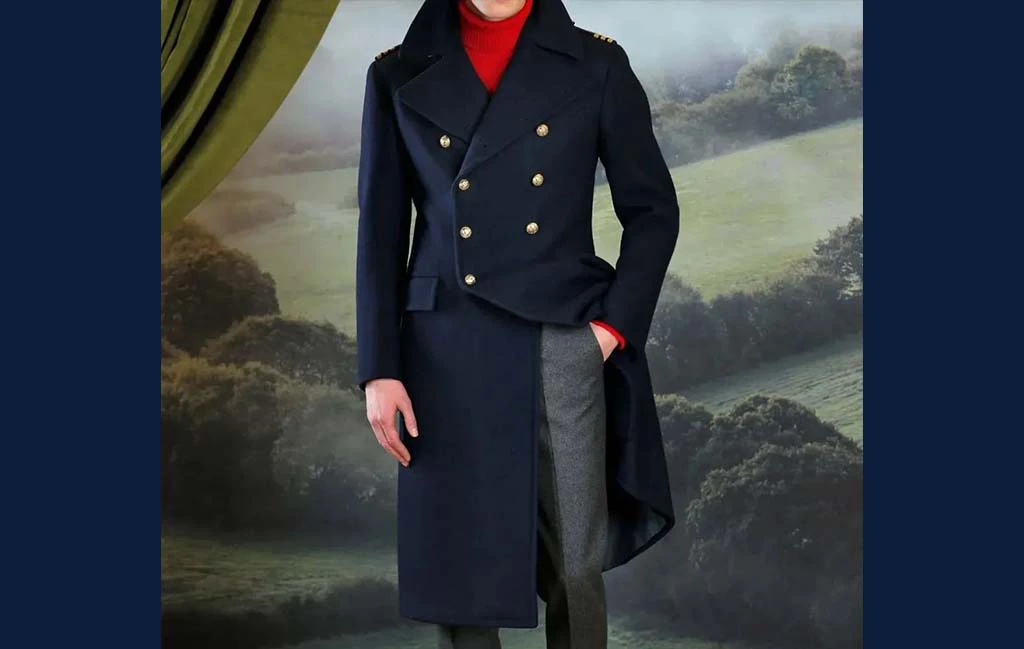 Bridge Coat軍官穿的長版海軍外套