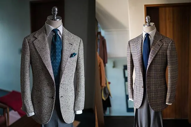 商務西裝+襯衫穿搭