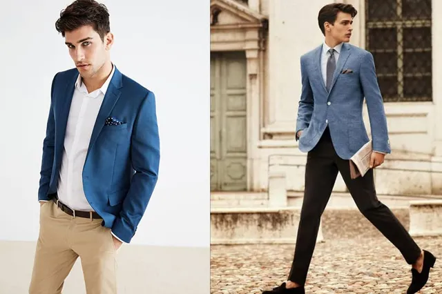 西裝的休閒搭配