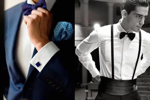 男士禮服與壓褶襯衫